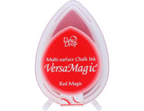Tsukineko VersaMagic Dew Drop Inkpad of All Kinds, Red Magic