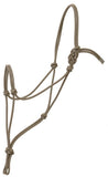 Weaver Leather Silvertip No. 95 Rope Halter Black/Tan, Small