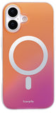 SCORPIFY for iPhone 17 Case [Compatible with MagSafe] with Gleam Cosmic Radiance, Gradient Matte Clear Cute Magnetic Phone Cover
