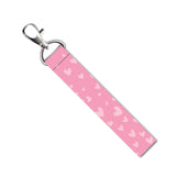 Isee 360 Pink Hearts Lanyard Tag With Swivel Lobster For Girls Luggage Bags Backpack Travelers Students Worker L X H 5 X 0.8 Inc
