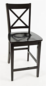 Jofran Inc. Simplicity X-Back Counter Stool (Set Of 2)