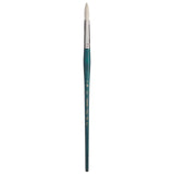 Princeton Ashley Natural Bristle Paint Brush for Oil and Acrylic, Series 5200, Round, 10