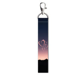 Isee 360 Nature Love Lanyard Bag Tag With Swivel Lobster For Gift Luggage Bags Backpack Travelers Students Worker L X H 5 X 0.8 