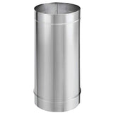 DuraVent 6DBK48SS DuraBlack Stainless Steel SingleWall Pipe, 6 Diameter, 48 Length