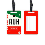 Nutcase Designer Luggage Travel Baggage Tags Set Of 2 With Name Card Inside Abu Dhabi Uae