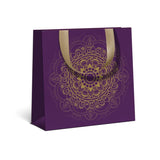 Dovetail Royale Horizontal Gift Paper Carry Bag, 8 x 8 Inch Pack of 4