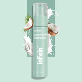 inFein Coconut Whip Flavoured Fluoride Toothpaste, Creamy Tropical Freshness for Daily Smile Care