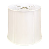 Royal Designs, Inc. Basic Drum Lamp Shade, White, 9 x 10 x 10 (BS-719-10WH)