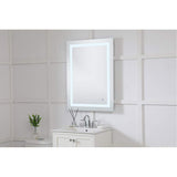 Elegant Decor Helios 36 X 27 Hardwired Led Bathroom Mirror With Touch Sensor