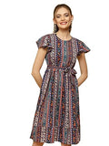 Oomph! Women'S Western & Fusion Wear Western Dresses For Women Multicolor - Md804,Multicolour,Multicolour,Xl