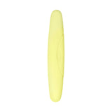 RADIUS Toothbrush Travel Case for Standard Brush, BPA-Free Recycled Plastic, Portable for Bathroom, School, Home, Camping (Lemon