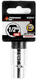Performance Tool W32016 6-Point Socket, 1/2-Inch Drive, 1/2