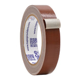 WOD DTC10 Advanced Strength Industrial Grade Brown Duct Tape, 1 inch x 60 ft. Waterproof, UV Resistant For Crafts & Home Improve