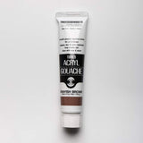Turner Colour Works Acryl Gouache Artist Acrylic Paint - Single 20 ml Tube - Grayish Brown