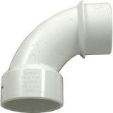 Waterway 4119120 PVC Pipe Fitting 90 Degree 2 Street Sweep Elbow