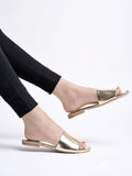 Shoetopia Embellished Gold-Toned Flats For Women & Girls/Uk5,Golden,5,B0C7C9RLVQ