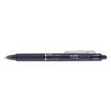 Pilot FriXion .7mm Clicker Erasable Gel Pens Fine Pen Point 0.7 mm Pen Point Size Refillable Navy Blue GelBased Ink N
