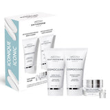 Institut Esthederm - Double Deep Cleansing Routine - Gentle Deep Pore Cleanser 75 mL, Lightening Buffing Mask 75 mL, Cellular Wa