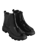 Shoetopia Girls Chelsea Black Chelsea Boot - 6 Uk (Girls-Chelsea-Black),Black,6,B0CQK6YP7V