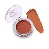 PHOERA Makeup Face Cheek Blush Cream Matte Blusher Super blend-able Sweat-Resistant Pressed Foundation Non_Greasy Palette (105 D