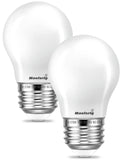 LED Appliance Bulb, 40W Equivalent, Range Hood Light Bulbs, Soft White 2700K, 5W 500 Lumens, Non-Dimmable, E26 Base, Refrigerato