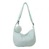 Snappsy Women Crossbody Bag Beach Lightweight Commute Big Capacity Shoulder Bag Light Blue