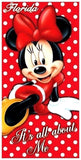 Disney Minnie Mouse Its All About Me Florida Beach Towel-New