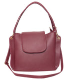 Adisa Shoulder Handbag Bag For Women And Girls With Sling Belt (Ad4055-Mar),Maroon,,B0BH1B798M