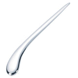 Natico Originals NonTarnishing Silver Contemporary Home and Office Desktop Letter Opener, Sleek Curved Edge Comfortable Grip, P