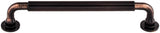 Top Knobs TK824TB Serene Collection 6-5/16 Lily Pull, Tuscan Bronze