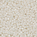 LEECOON 3mm Pearl Color Seed Beads,100grams About 8800pcs Size 8/0 Small Seed Beads for Making Necklace Bracelet Earring