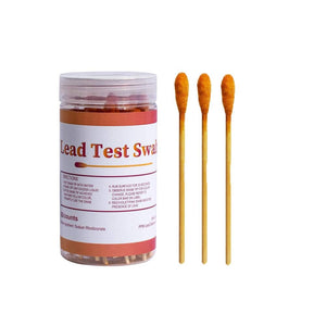 (30 Rapid Home Testing Swabs) Lead Test Swab Kit,30-Second Results. Dip in Water. Home Use for All Surfaces - Painted,Metal, Toy