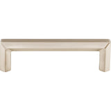 Top Knobs TK793BSN Serene Collection 3-3/4 Lydia Pull, Brushed Satin Nickel