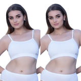 Teen 13 Combo Bra-White-S - Pack Of-2,WHITE,,B0F18R8HKF
