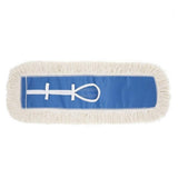 24 Inch Industrial Strength Cotton Dust Mop Head Refill, Replacement Head for Home, Industrial and Commercial Use, Fits Standard