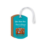 Gingercrush Travel Time Luggage Tag