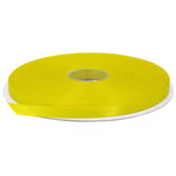 Stuffvisor Yellow Satin Ribbon, 1/4 Inch x 50 Yards, Double Face Solid Color, Thick and Durable Roll for Gift Wrapping, Crafts, 