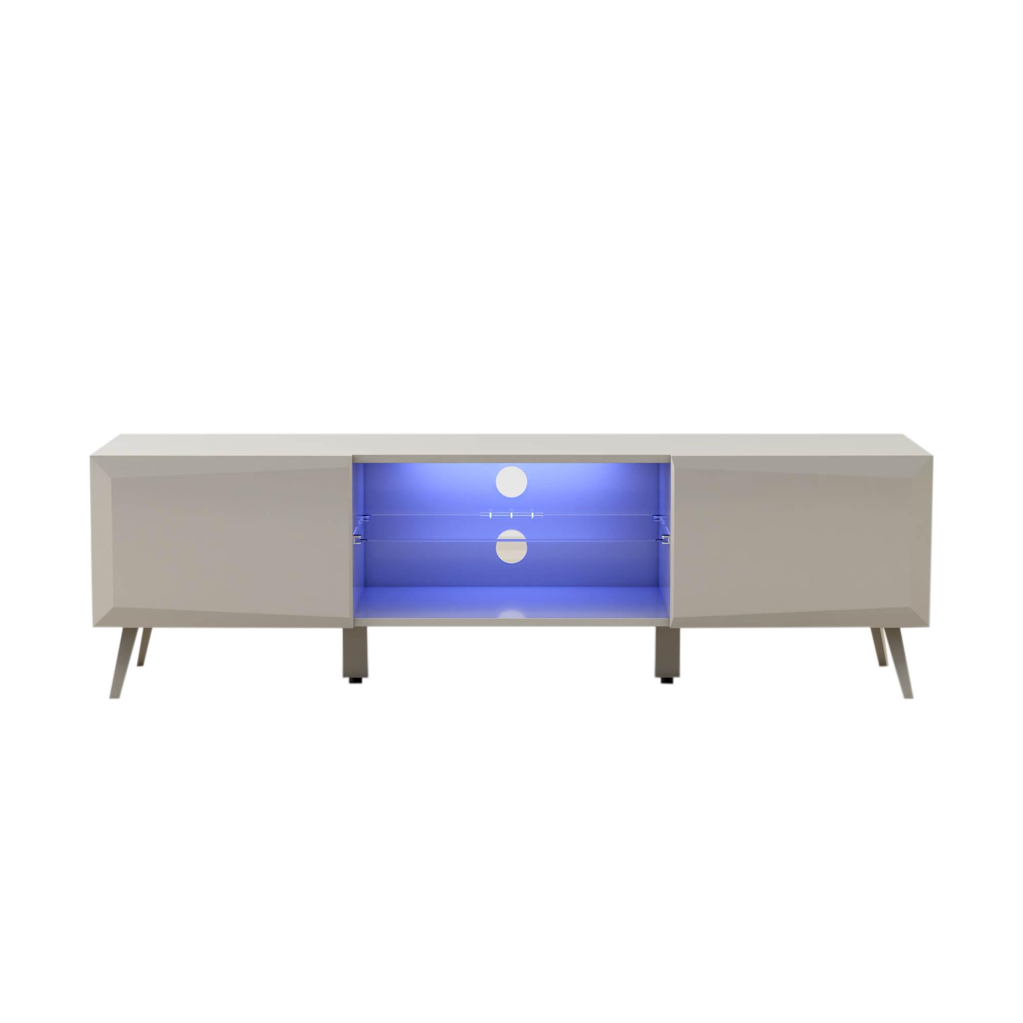Anderson Teak Altus 59' Tv Stand, Large, Grey