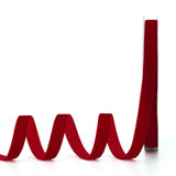 Lemon Park Red Velvet Ribbon,5/8 W x 20Yd Single Face,Great for Gift Wrapping,Hair Bows,Handmade Craft and Christmas,Wedding Dec