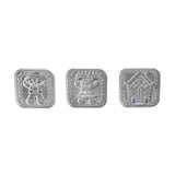 Nordic Ware Gingerbread Cookie Stamps (Set of 3), Sturdy Cast Aluminium Cookie Stamp Set, Cookie Press Set Made in the USA, Stur