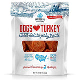 Farmland Traditions Filler Free Dogs Love Turkey & Sweet Potato Premium Jerky Treats for Dogs, 3 Pound Bag