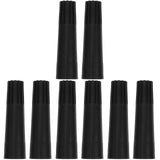 Ipetboom 8Pack Threaded Broom Handle Adapter Tips Replacement for Mop and Broom Extension Poles Plastic Pole Connectors for H