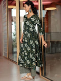 Libas Women'S Pure Cotton Printed Kurta Set (278900R Green Green S