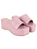 Shoetopia Retro Style Mauve Platform Heels For Women & Girls /Uk7,Mauve,7,B0BZPSSFQ6