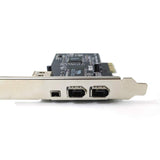 ELIATER PCIe Firewire Card for Windows 10, IEEE 1394A PCI Express Controller 4 Ports(3 x 6 Pin and 1 x 4 Pin), 1394a Firewire 40