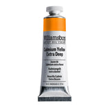 Williamsburg Artist Oil Colors by GOLDEN, Cadmium Yellow Extra Deep, 37 ml tube, Professional Oil Paint, Opaque