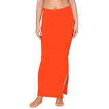 Zivame High Compression Slit Mermaid Saree Shapewear - Orange