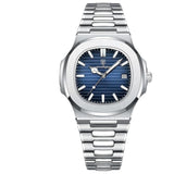 The Watch Company Men'S Analog Blue Dial With Date Feature | Formal & Casual Watch | 30 Meter Water Resistant | Strong Luminous 