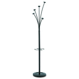 Alba PMFESTYN Festival Costumer, Five Knobs, 15w x 15d x 74-1/2h, Black
