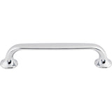 Top Knobs TK594PC Mercer Collection 5-1/16 Oculus Oval Pull, Polished Chrome